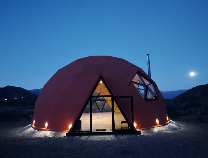Domo de El Templo del Silencio en Potrerillos